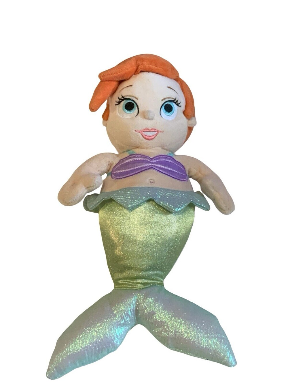 Disney Babies Little Mermaid Princess Ariel Baby Plush Doll 13" Stuffed